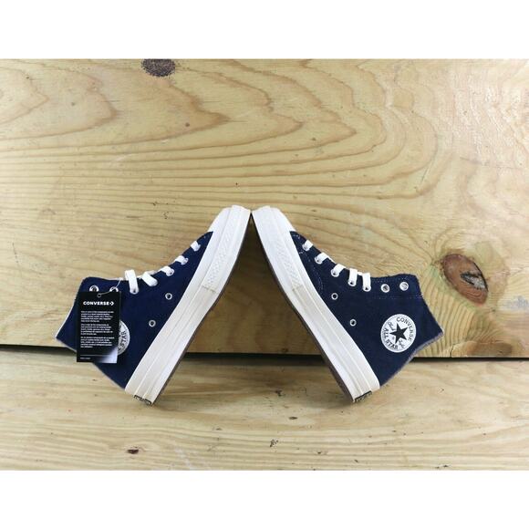 New Converse Womens Sz 7 Fleece Sneakers X Beyond Retro Chuck 70 High Tops - Picture 5 of 7